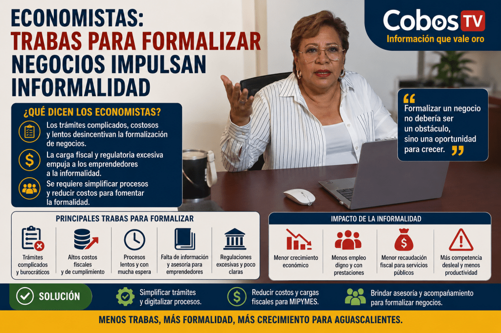 Economistas: trabas para formalizar negocios impulsan&nbsp;informalidad.