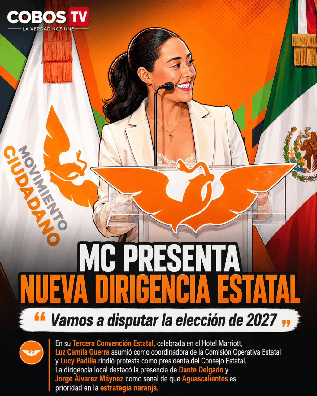 MC Presenta nueva dirigencia en&nbsp;Aguascalientes
