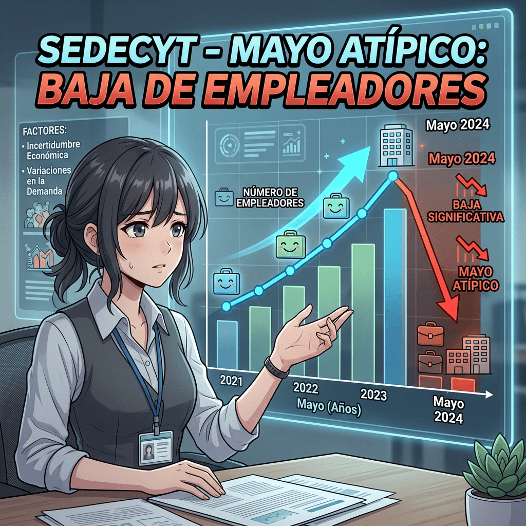 Sedecyt califica mayo como un mes atípico por baja en&nbsp;empleadores